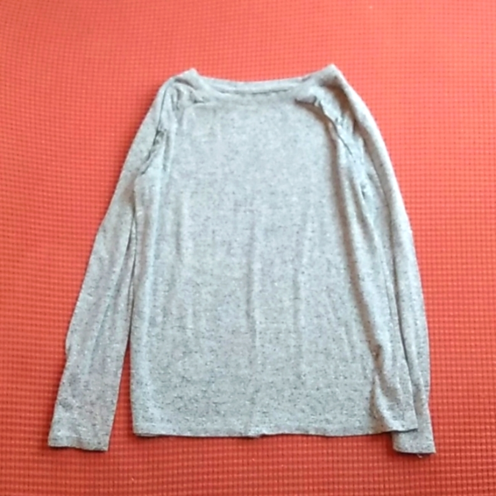 Grey long sleeved shirt